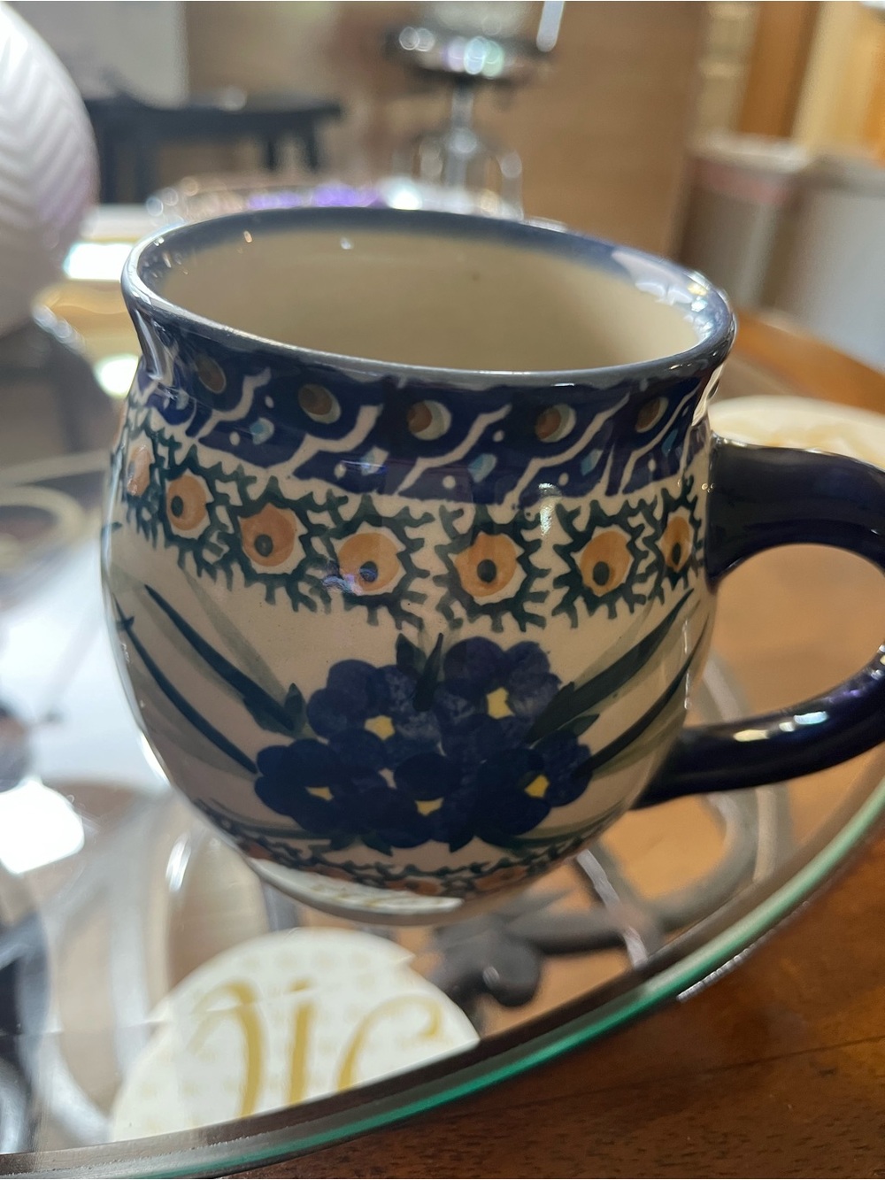 Polish Pottery mugs